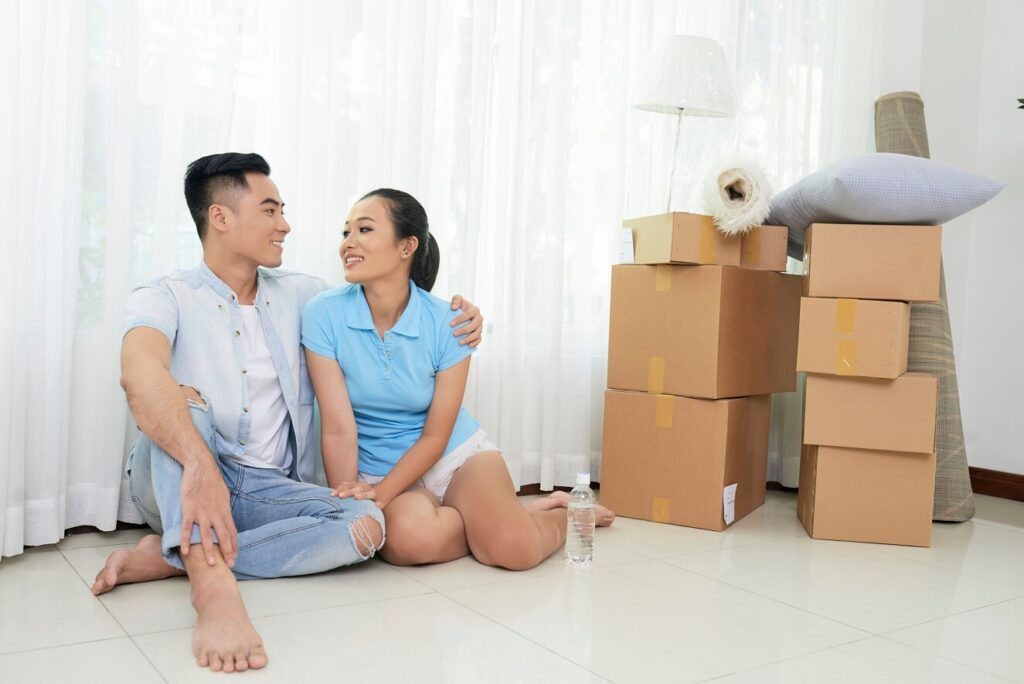 Residential moving from large house, local moving;
